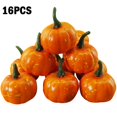 thumbnail image 1 of EIMELI Halloween Artificial Pumpkin Simulation Vegetable Home Office Hotel Decor Fake Foam Pumpkin, 1 of 5