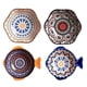 thumbnail image 1 of Sauce Dipping Bowl 4Pcs Bohemian Style Ceramic Dish For Home Use Assorted Color Workmanship Serving Snacks, 1 of 4