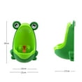 thumbnail image 7 of Cheers.US Boy's Baby Urinal - Frog Pee Training,Frog Shape Potty Training Urinal Cute Frog Standing Potty Training Urinal for Pee Trainer with Funny Aiming Target - Blackish Green, 7 of 7