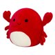 thumbnail image 4 of Peluche de la escuadra de vida marina Carlos El Cangrejo Rojo, 20 cm, 4 of 7