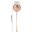 thumbnail image 3 of Herwey Tea Infuser, Tea Strainer,Portable Stainless Steel Tea Infuser Strainer Reusable Ball Shape Teapot Filter, 3 of 8