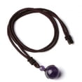 thumbnail image 4 of Collar de piedra natural Qarigey para hombre, colgante de cristal, joyería, regalo de cumpleaños, 4 of 6