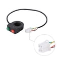 thumbnail image 4 of Horn Headlight Switch, Horn Headlight Handlebar Switch, Black For Scooter Motorcycle, 4 of 8