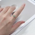thumbnail image 2 of Blue Cat's Eye Stone Sun Thin Eternity Rings for Womens Dainty Minimalist Stacking Middle Finger Ring Wrap Open Adjustable Expandable Comfort Fit Fashion Friendship Statement Jewelry Gift Best Friend, 2 of 6