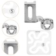 thumbnail image 3 of 1 Set of Multi-functional Sewing Presser Feet Cutting Ruler Diy Cloth Patchwork Ruler Patchwork Gadget, 3 of 8