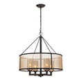 thumbnail image 1 of ElkGroup International 57027/4 Diffusion Collection 4 light chandelier in Oil Rubbed Bronze, 1 of 3