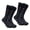 Black / Multicolor, variant on COUVER Mens Cotton Polka Dot Crew Dress Socks Hot Pink Navy Blue 2 Pairs Size 10-13 (Mens)
