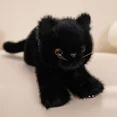 thumbnail image 3 of New Cute Simulation Cat Plush Toys Soft Stuffed 5 Colour Kitten Model Fake Cat Realist Animals Kids Girls Valentine's Day Gift, 3 of 5