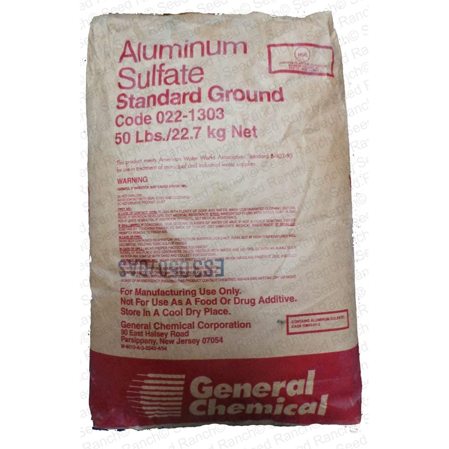 GxIne Aluminum Sulfate Granular Fertilizer 50 Lbs.