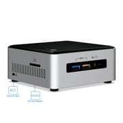 Intel Mini Desktop Mini PC Computer, Intel Core i5, 32GB RAM, 512GB SSD, Windows 10, Gray, NUC6i5SYH-R-32512P