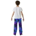 thumbnail image 5 of FORMRS Kids Pajama Pants with Pockets Size 13-14Y Boys Lounge Sleep Bottoms, Night Mushrooms Pattern, 5 of 8