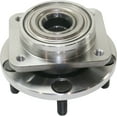 thumbnail image 2 of Wheel Hub Compatible For 1989-1995 Dodge Grand Caravan 1990-1995 Chrysler Town and Country 6Cyl 4Cyl 3.3L 2.5L 3.0L 3.8L Front, Left Driver or Right Passenger Bearing included, 2 of 5