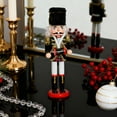 thumbnail image 4 of PatungKu Bagpipe Drummer Nutcrackers Soldier Figure Wooden Puppet For Festives Home Display, 4 of 9