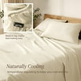 thumbnail image 6 of Bare Home Linen Sheet Set - Deep Pocket - Breathable - 4-Pieces - Full, Natural, 6 of 10