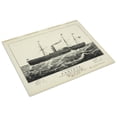 thumbnail image 3 of Print: U.S. Mail Steam Ship Pacific: Collins Line, Builders, Hull By Brown, 3 of 4