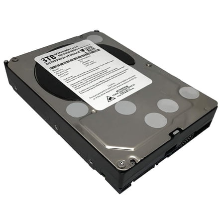 MaxDigital 3 To 7200 Tr/min Cache 64 Mo SATA III 6,0 Gb/s (Stockage Entreprise) Disque Dur Interne 3,5 Pouces avec Garantie de 2 Ans