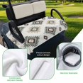 thumbnail image 5 of Golf Cart Seat Covers for 2 Seater,Sage Green Aztec Microfiber Cart Seat Towel Blanket,Southwest Boho Ethnic Chic Motifs Absorbent Breathable Non Slip Bench Seats Protector for Golf Course 51"x31", 5 of 9