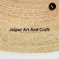 thumbnail image 5 of Jaipur Art And Craft Natural Beige Oval Shape Handmade Jute Area Rug Hand Braided Reversible Carpet Rug Size - (6x9 Sq Feet), (72x108 Inches), (180x270 CM), 5 of 5