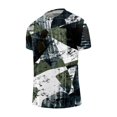 thumbnail image 3 of Homeyce Mens Short Sleeve Tee Shirts Camouflage Graphic Camo Shirt Lightweight Slim Fit Crew Neck T-Shirts Big and Tall Top Shirts,Blue 3XL, 3 of 5