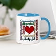 thumbnail image 4 of CafePress - Social Worker Mugs - 11 oz Ceramic Mug - Novelty Coffee Tea Cup, 4 of 6