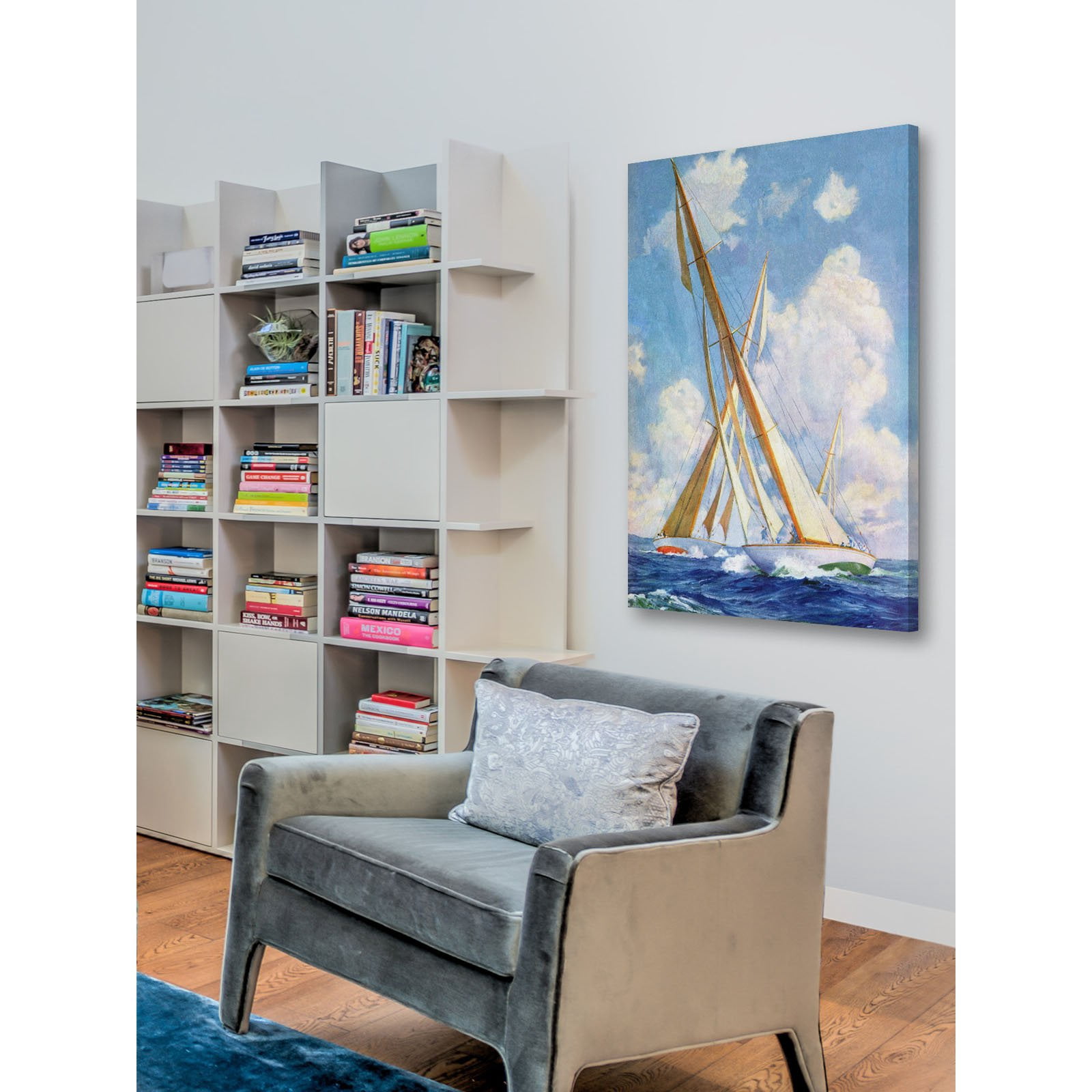 Marmont Hill Crossed Sails Wall Art