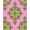 Pink, Pattern 3, variant on ODIKA 4'x6' Machine Washable Non-Slip Area Rug, Elegant Vine Trellis Border Jacquard High Traffic Rug, Green, 522218