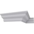 thumbnail image 6 of 2"H x 2"P x 2 3/4"F x 94 1/2"L Marseille Traditional Crown Moulding, 6 of 11