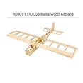 thumbnail image 4 of R03 STICK-06 Airplane 580mm Wingspan Balsa Wood DIY Electric Aircraft RC Flying Toy Version Unassembled Single, 4 of 10