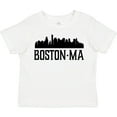 thumbnail image 3 of Inktastic Boston Massachusetts Skyline City Silhouette Boys or Girls Toddler T-Shirt, 3 of 5