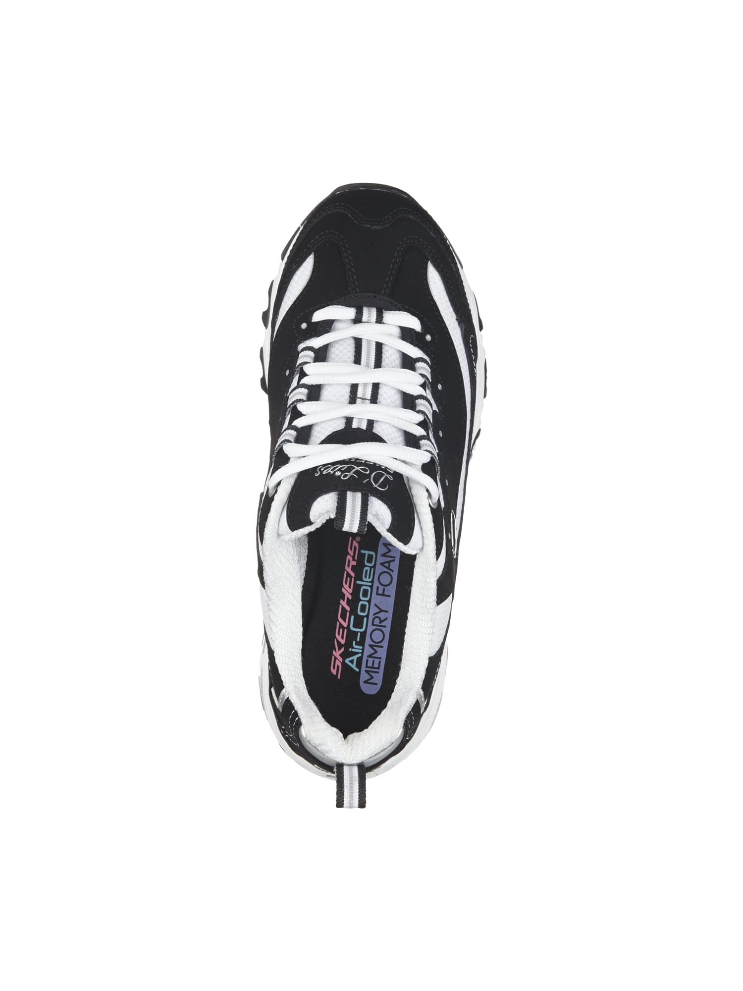 Skechers Women's Sport D'Lites Fan Athletic Sneaker, Wide Width Available - Walmart.com