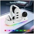 thumbnail image 7 of Magnetic Charging Dock for Meta Quest 3 VR Glasses Grip Charger Docking Station Stand for Meta Quest 3, 7 of 7