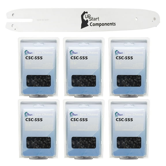 16-Inch Chainsaw Bar and 6 Chains Combo Replacement for Stihl HT 101 Pole Pruner