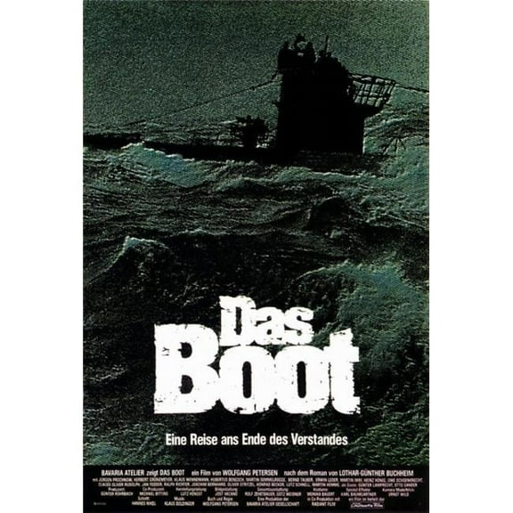 Pop Culture Graphics MOVIF0619 Das Boot Movie Poster Print, 27 x 40
