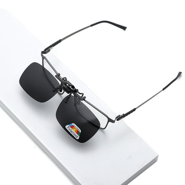 Clip polarizado gafas de sol Clip gafas de sol Clip gafas vision nocturna gafas de pesca Clip Bodega Aurrera en linea