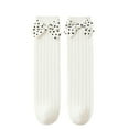 thumbnail image 3 of Sunbona Baby Socks For And Toddlers Knee High Straight Tube No Heel Winter Warm Soft Comfortable Non Breathable Cute Bowknot Design, 3 of 3