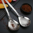 thumbnail image 3 of Sofullue Stainless Steel Skimmer Strainer Slotted Spoon Colander Mesh Deep Fryer Oil Frying Scoop for Removing Filtering, 3 of 16