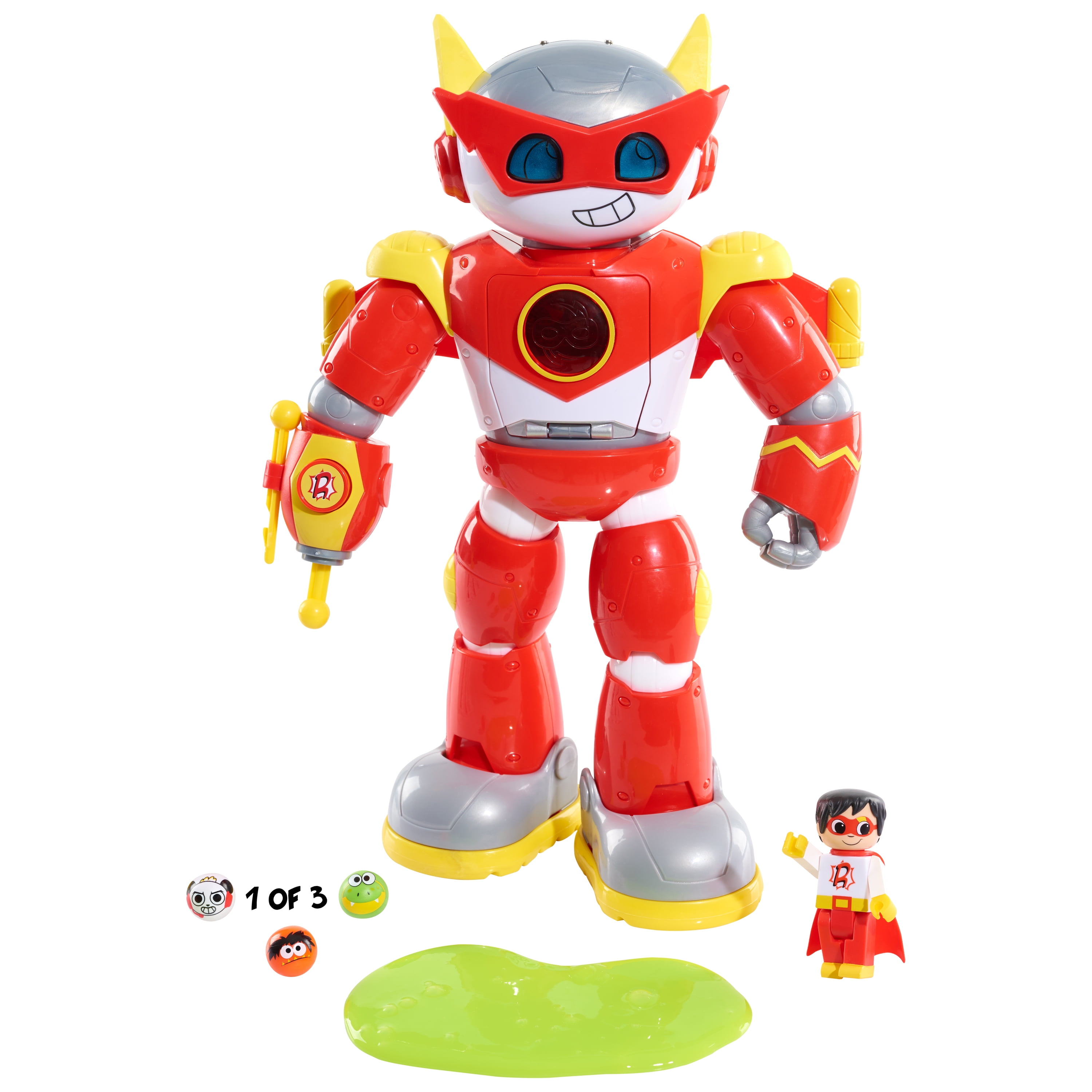 red robot toy