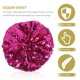 thumbnail image 3 of PAMINGONO Gorro Beret Rosado Con Lentejuelas Para Fiesta Y Disfraces, 3 of 6