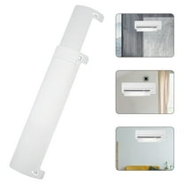 MERRYHAPY Universal Air Conditioner Baffle Deflector White Plastic AC 1 Pack for Improved Airflow