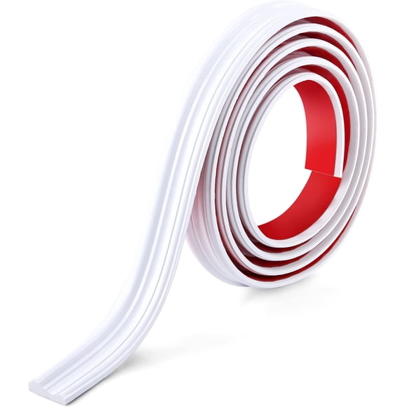 Peel and Stick Wall Molding Trim & Chair Rail SelfAdhesive Panel Moulding DIY Home Decor on Cabinet Door Mirror Frame m x .cm