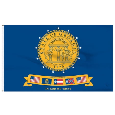Georgia 2001 Flag Polyester 3x5 FT Banner