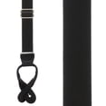 thumbnail image 2 of Suspender Store Plain Leather Suspenders - 1-Inch Wide Straps - Button - 3 Colors & 3 Sizes, 2 of 6