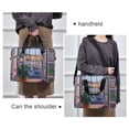 thumbnail image 6 of FORMRS 16" Laptop Bag Carrying Sleeve Case with Handle Travel Shoulder Briefcase, Green Boat, 6 of 8