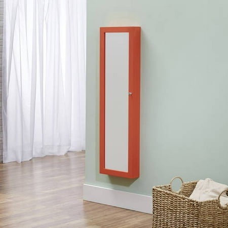 InnerSpace Over-the-Door/Wall-Hang/Mirrored Jewelry Armoire, Multiple Colors