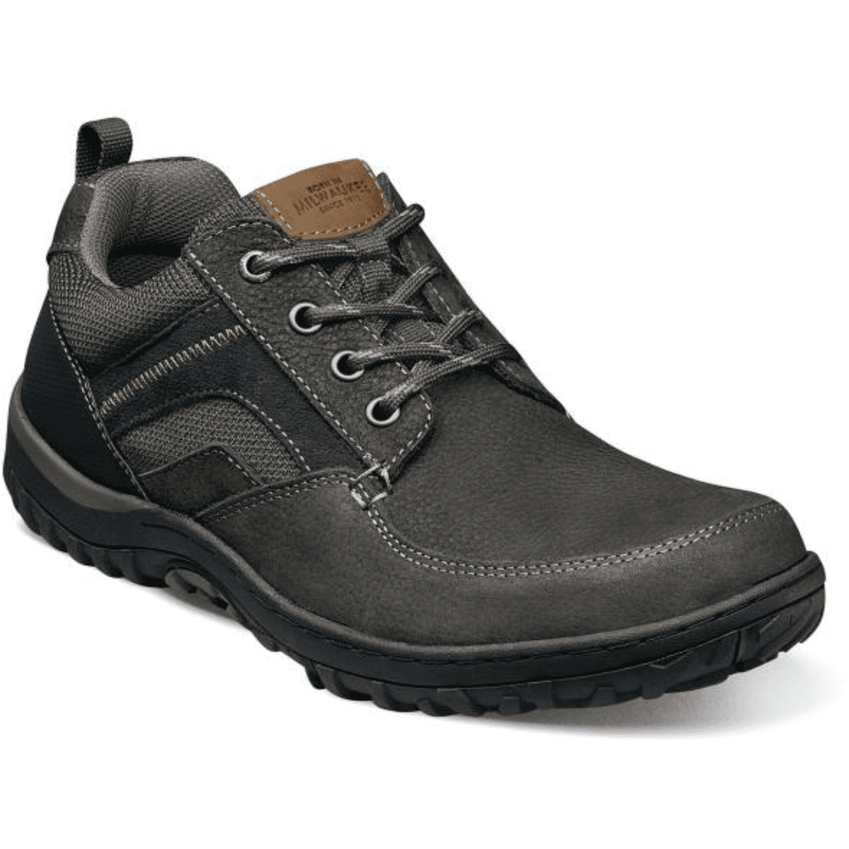 Moc Toe Oxford Walking Shoes Charcoal 