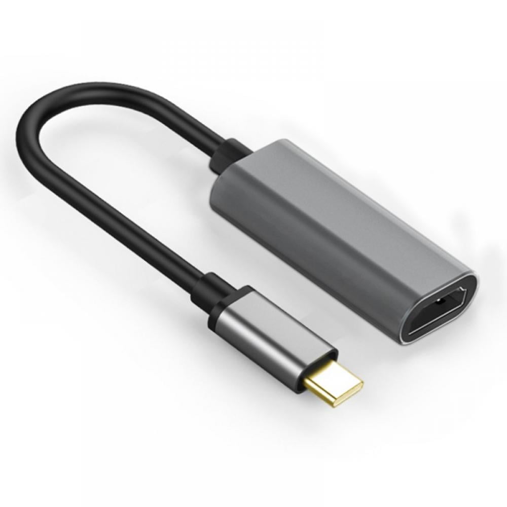 Ulykke Lilla tønde USB C to HDMI Adapter, Type C to HDMI Converter (Thunderbolt 3 Compatible)  4K@60Hz for MacBook Pro, Google Chromebook Pixel,Dell XPS Samsung Galaxy  S8/9/10Note 8/9, iMac and More - Walmart.com
