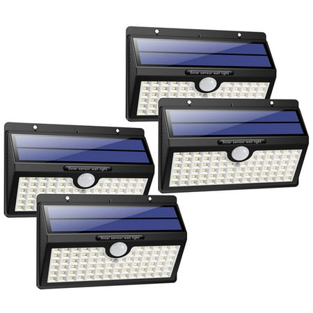 

【1-10 Pack】Solar Lights Outdoor 78 LED Solar Motion Sensor Security Lights 2200mAh Solar Powered Lights Wall Lights Waterproof