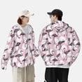 thumbnail image 4 of Lsque Pineapple Flamingo UPF 50+ Lightweight Sun Protection Men's Women's Long Sleeve Shirt, Hoodie Performance -Medium, 4 of 9
