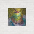 thumbnail image 3 of Luxe Metal Art 'Granny SMith' by St. Hilaire Elizabeth, Metal Wall Art, 24"x24", 3 of 8