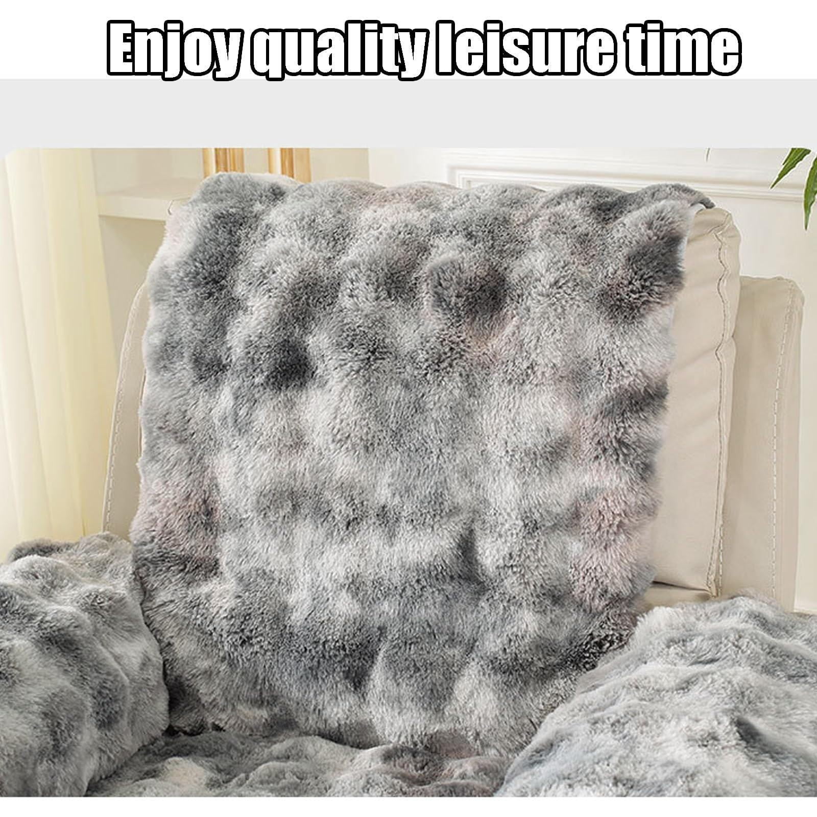 Gradient Plush Recliner Sofa Cushion A Polyester Seat Cushion Colro:A Material:Plush
